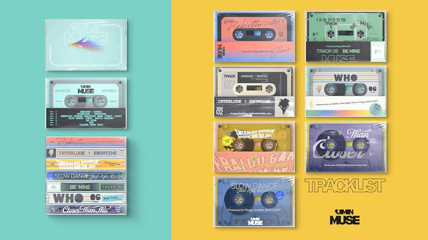 BTS Jimin MUSE 2Nd Album with Tracking Sealed Bangtan (Weverse Albums Version) image number 2