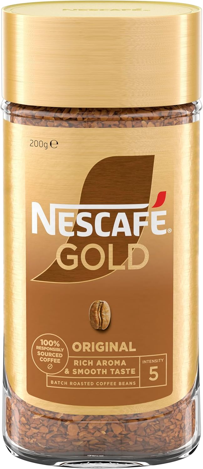 Nescafe Gold Blend Intensity 5 Dich Aroma Smooth Instant Coffee 200 G image number 3
