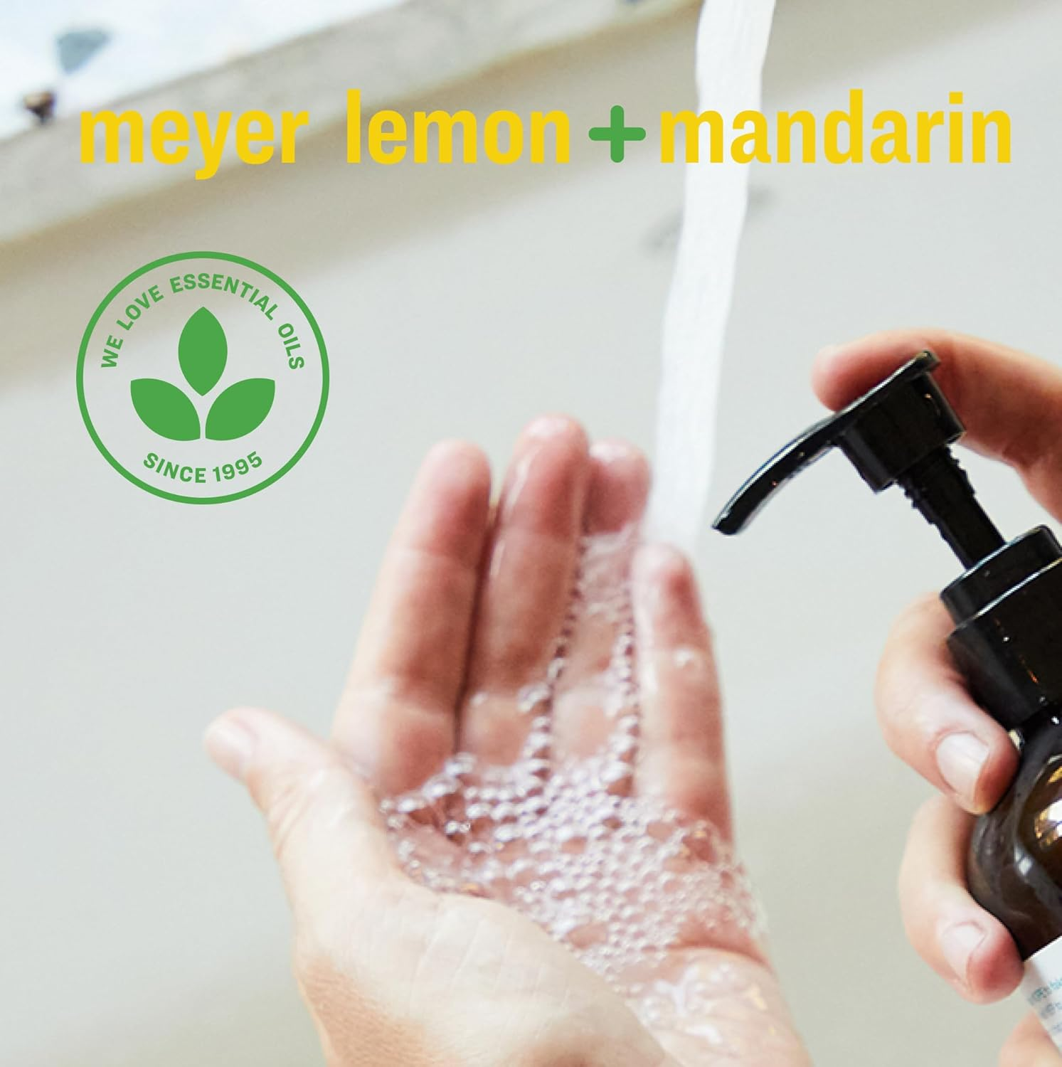 Everyone Hand Soap: Meyer Lemon Mandarin, Clear, 128.5 Fl Oz (Pack of 1) image number 4