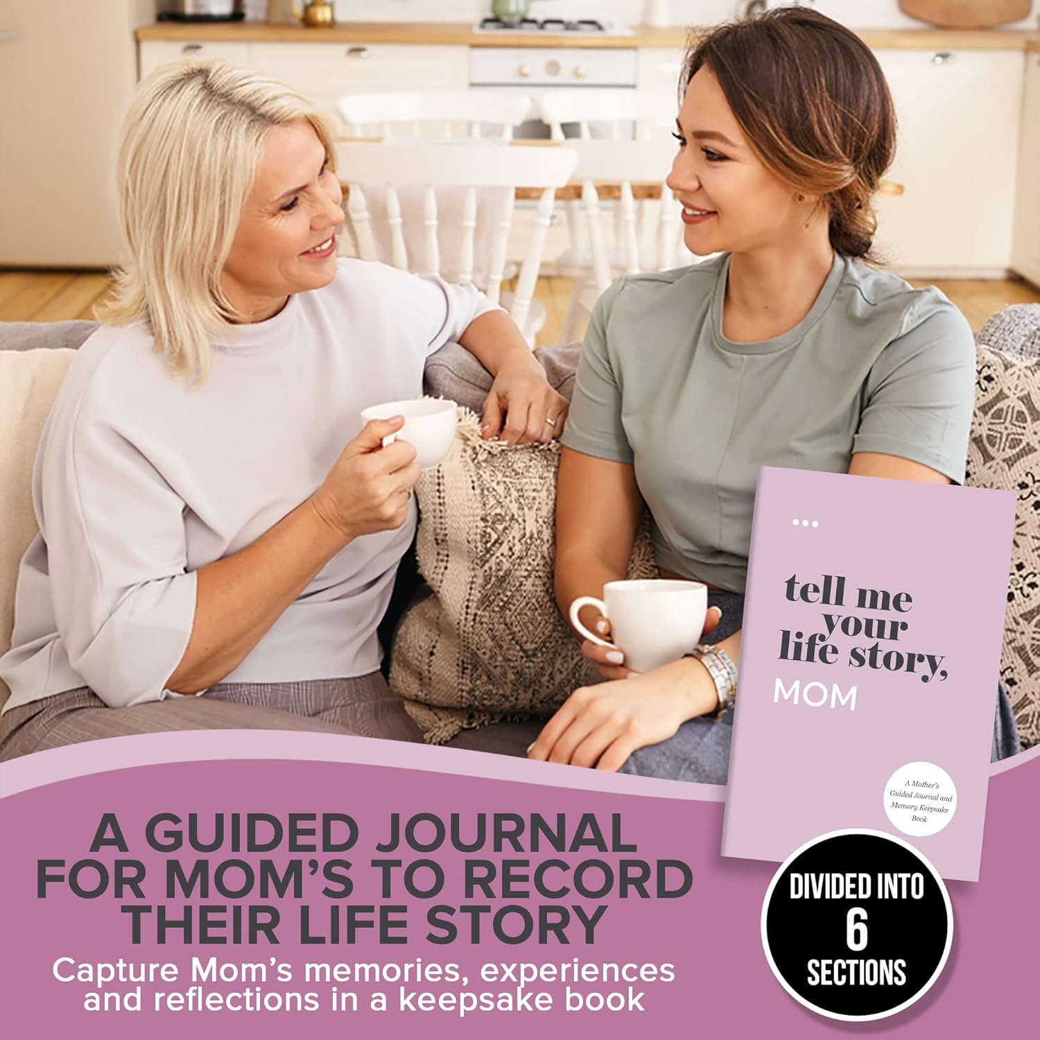 Tell Me Your Life Story, Mom: a Mother&rsquo;S Guided Journal and Memory Keepsake Book image number 2