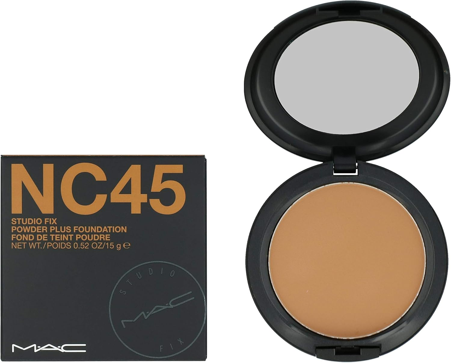 MAC Studio Fix Powder plus Foundation, #NC45, 15 G image number 1