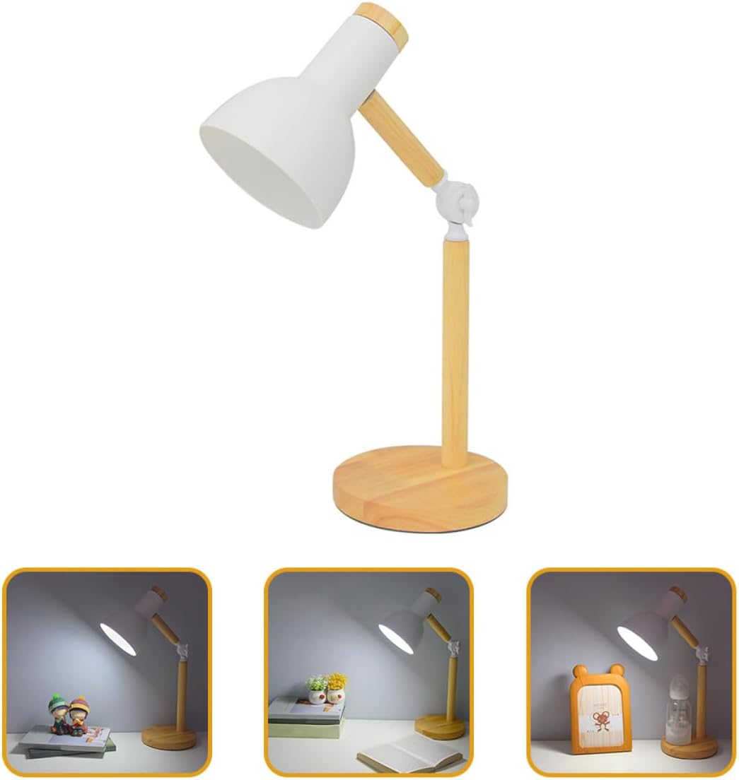 Vaguelly Nordic Style LED Desk Lamp Warm Light USB Dimmable Reading Table Lamp Eye Protection for Bedroom and Office Use image number 6