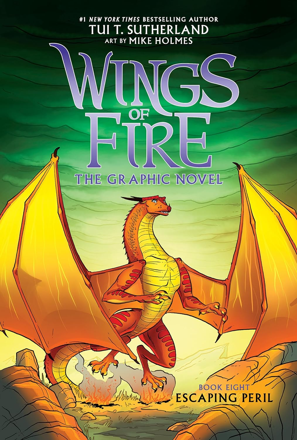 Escaping Peril: the Graphic Novel (Wings of Fire, Book Eight) image number 3