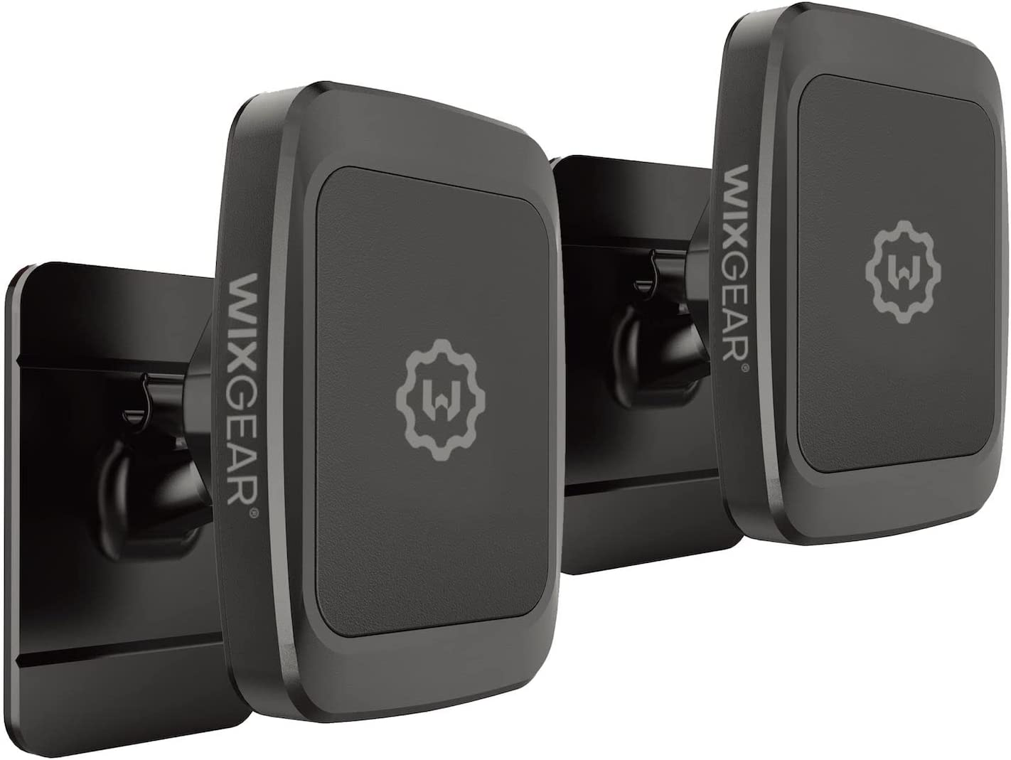 Wixgear (2 Pack) Universal Stick on Dashboard Magnetic Phone Car Mount, for Cell Phones and Mini Tablets with Fast Swift-Snap Technology, (Newer Bigger Model) image number 3