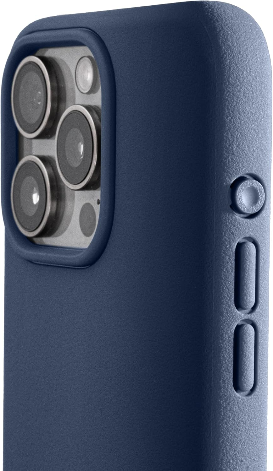 Tineeowl for Iphone 15 Pro Max Magnetic Case, Case Compatible with Magsafe, Minimalist, Slim/Thin and Grippy with Microfiber Lining, Rounded Action Button (Almost Black), 15Promaxalmostblack