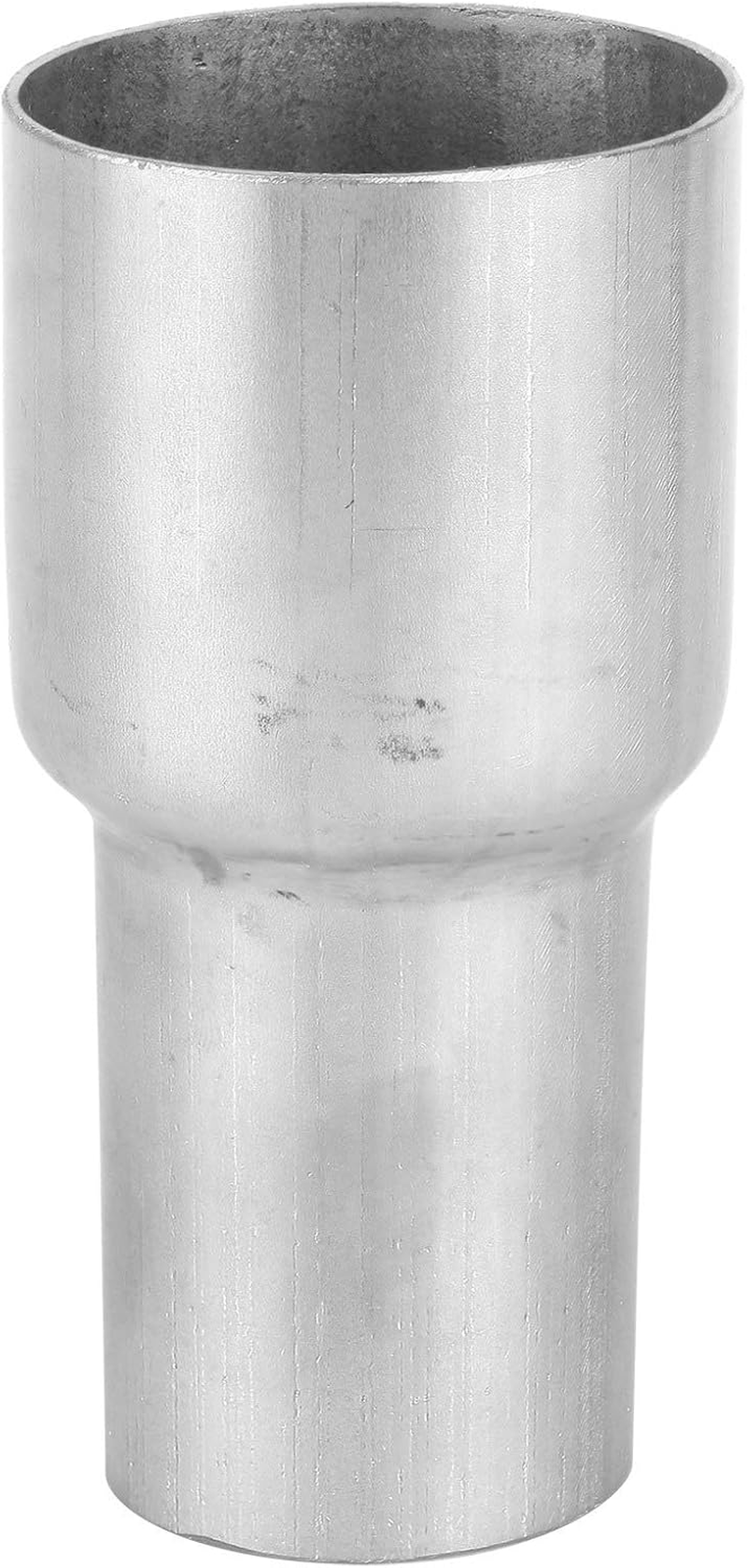 Universal Stainless Steel Exhaust Pipe Adapter Reducer Connector 2In OD to 1.5In OD image number 2
