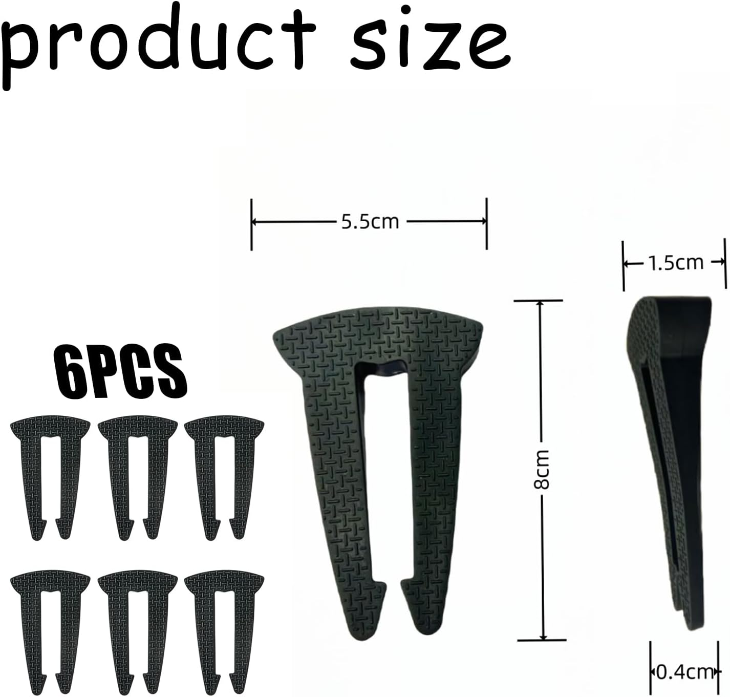 WEZCHUGHAOL 6 Pack Gas Stove Knob Locks - Durable Child & Pet Safety Guards, Baby Proof Knob Covers Prevent Accidental Turning On, Universal Fit for Most Stove Knobs image number 5