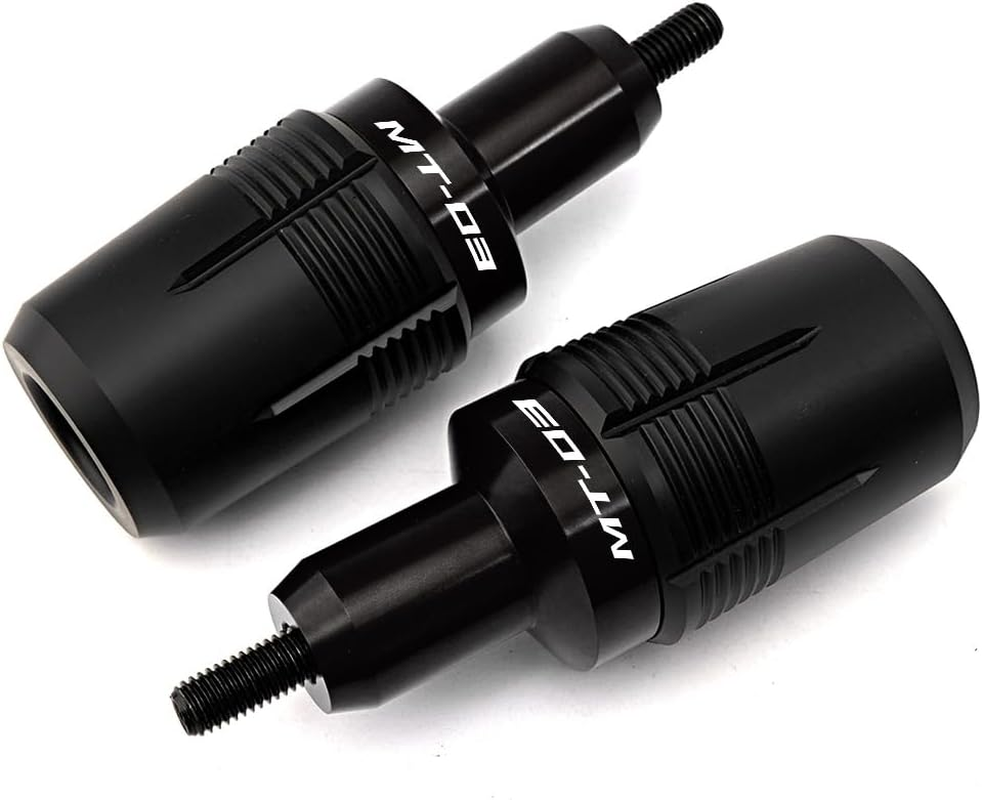 MOWOK Frame Sliders for Yamaha MT03 MT-03 2025 2024 2023 2022 2021 2020 2019 2018 2017 2016 2015 2014 Motorcycle Accessories Crash Protection Pad Falling Protector Frame Sliders MT 03 (Black) image number 5