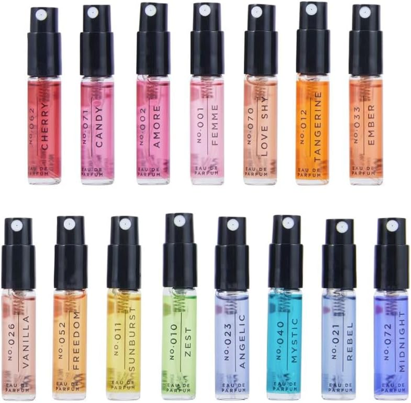 New Oxx Fragrance 15 Piece Fragrance Discovery Eau De Parfum Set - Unique Fragrances to Suit Every Mood and Moment&ndash; K01.
