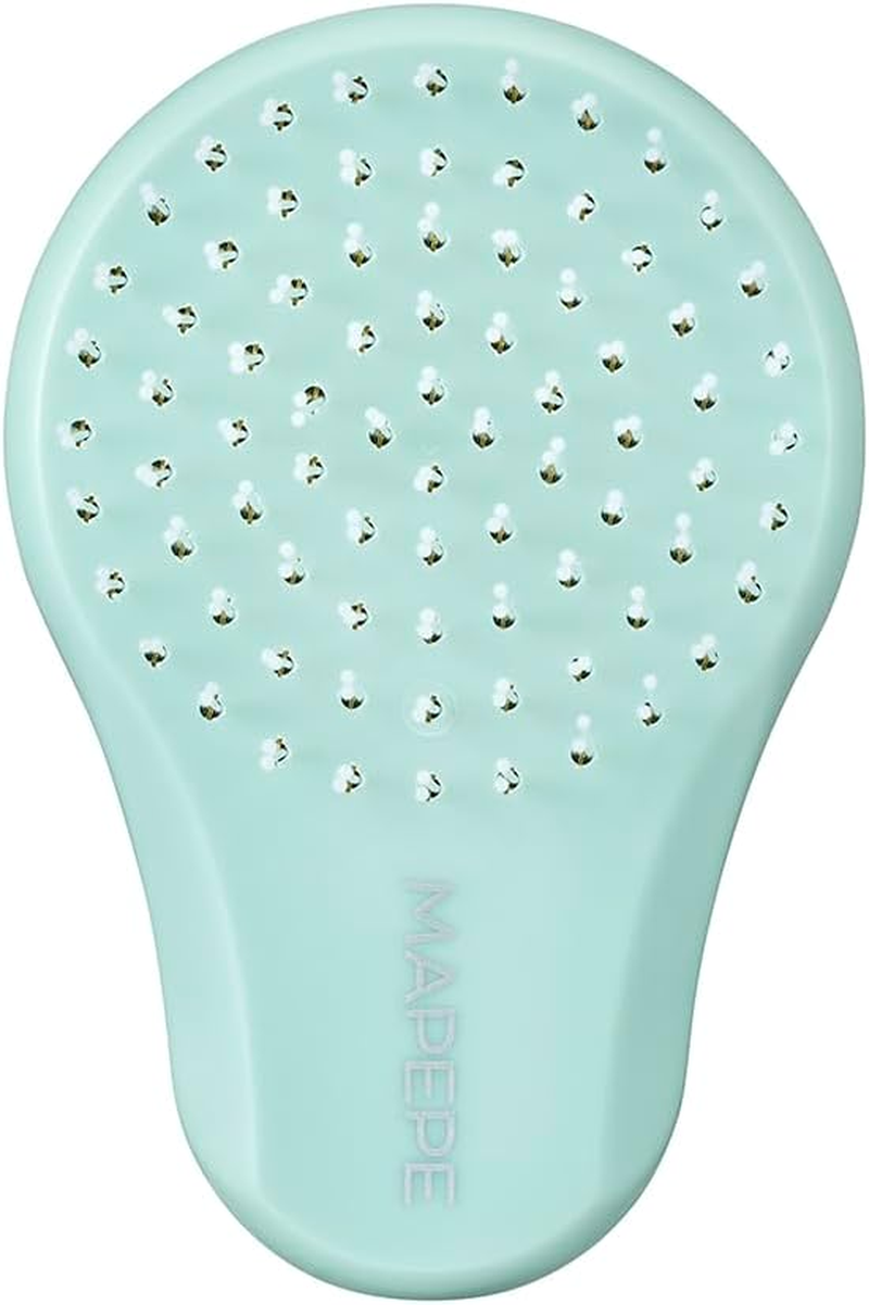 Mapepe Detangling Brush [Pocket Size] Gray Mint MAPEPE image number 4