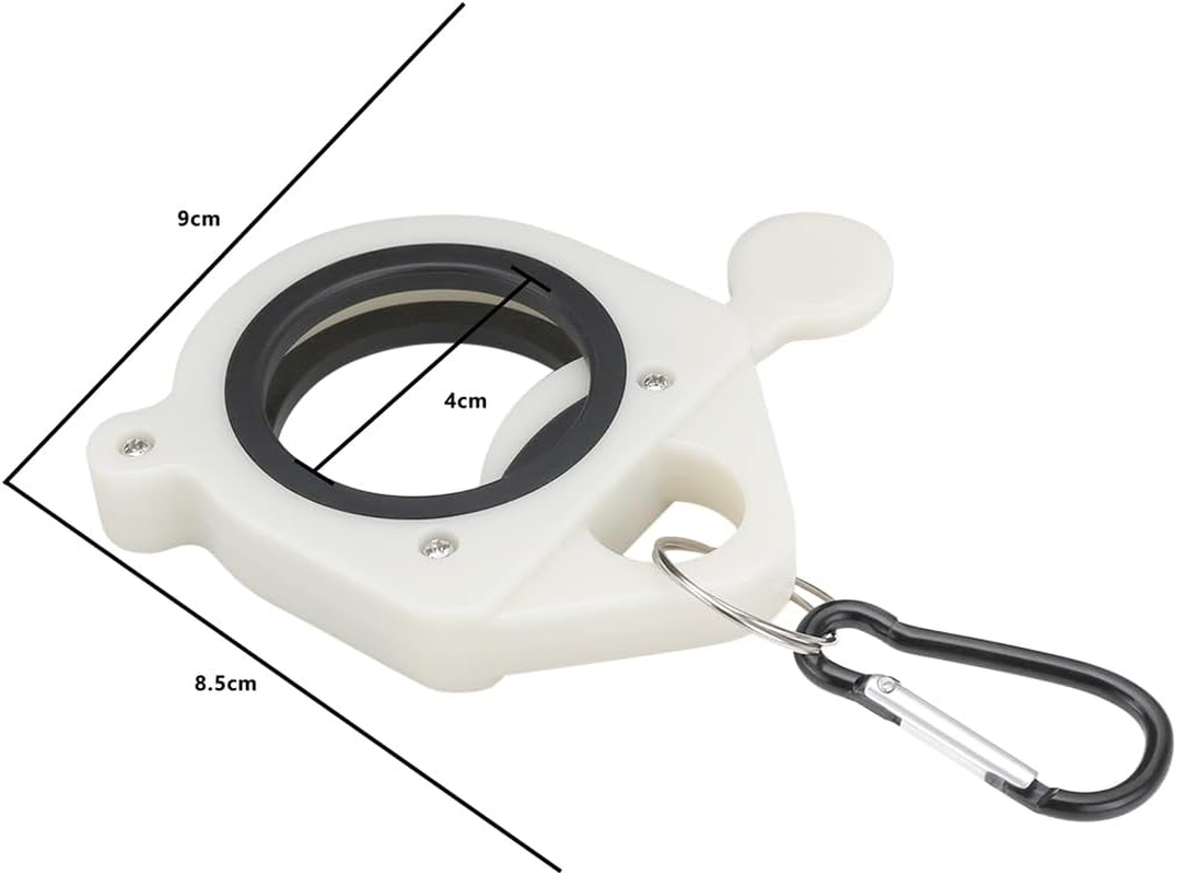 Emagtech 2Pcs Zipper Zip Tie Luminous Organizer Bracket Plastics Cable Tie Bracket 9X8.5Cm Suitable for Organizing and Tracking Wires and Cables image number 2