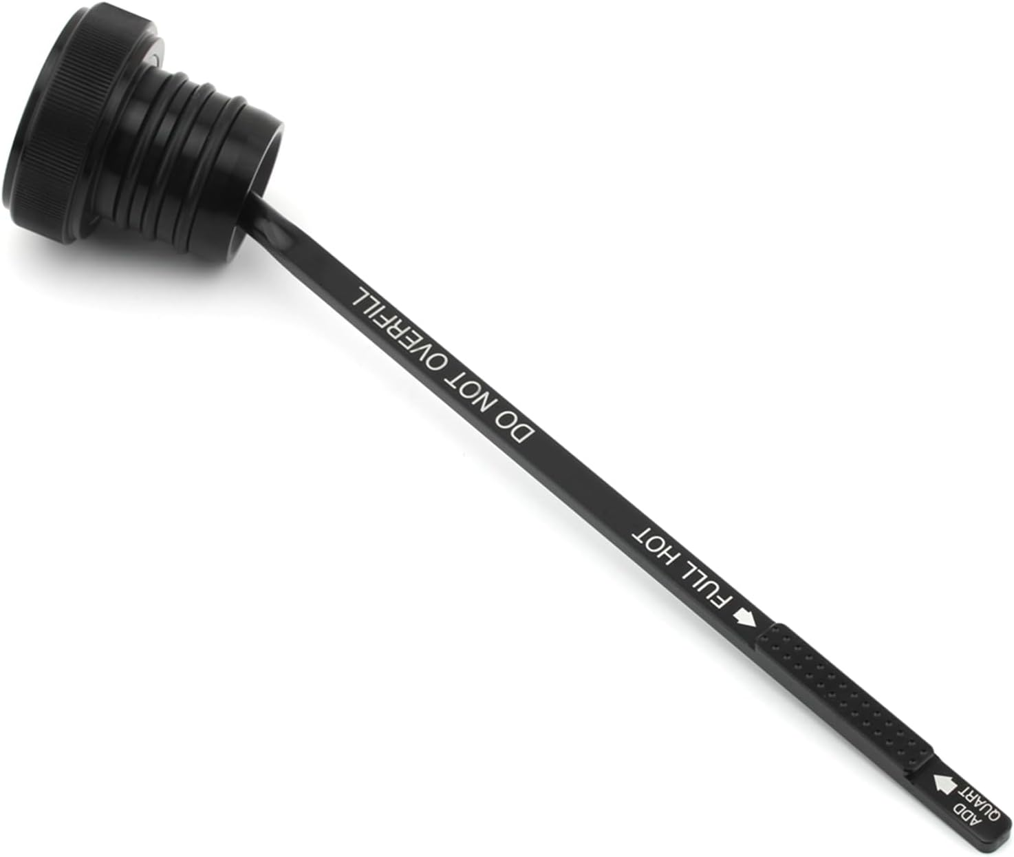 Black Chrome Motorcycle Oil Tank Dipstick for Harley-Davidson Dyna 1999-2005 Low Rider image number 4