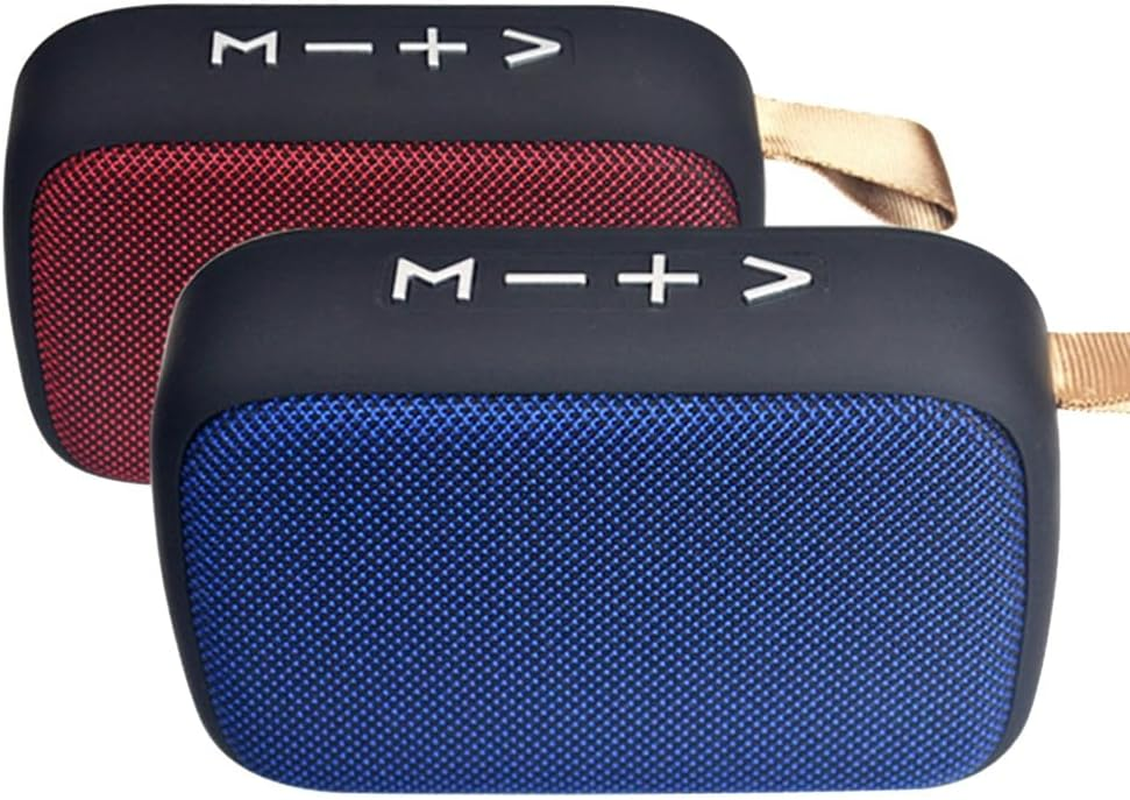 Anlayliay Portable Speakers Outdoor Bluetooth Mini Loudspeaker Wireless Column 3D Stereo Music Player Hifi Sound Box Black&Red image number 6