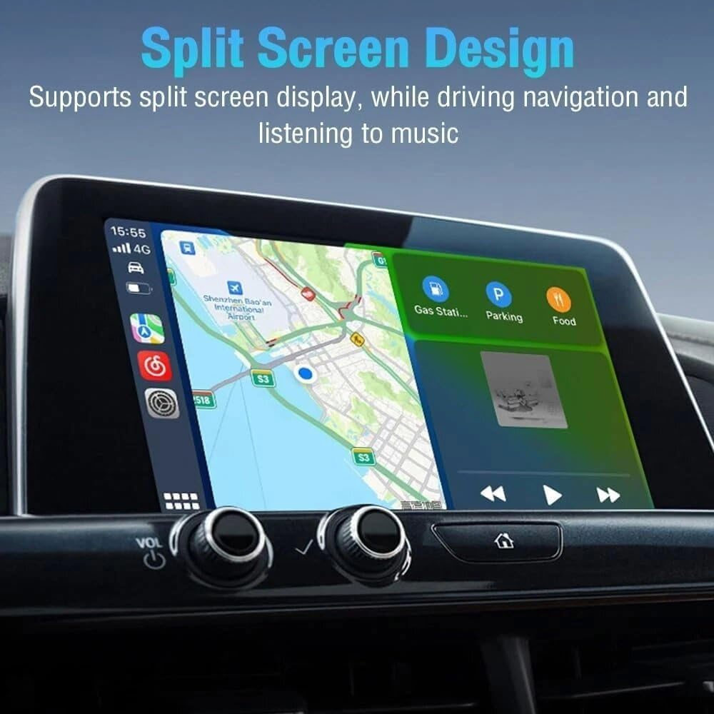 STEXX Wireless Carplay & Android Auto Adapter, Converts Wired to Wireless Carplay Adapter Plug & Play Dongle Compatible with Cars from 2016 & Iphone Ios/Android, with USB-C image number 4