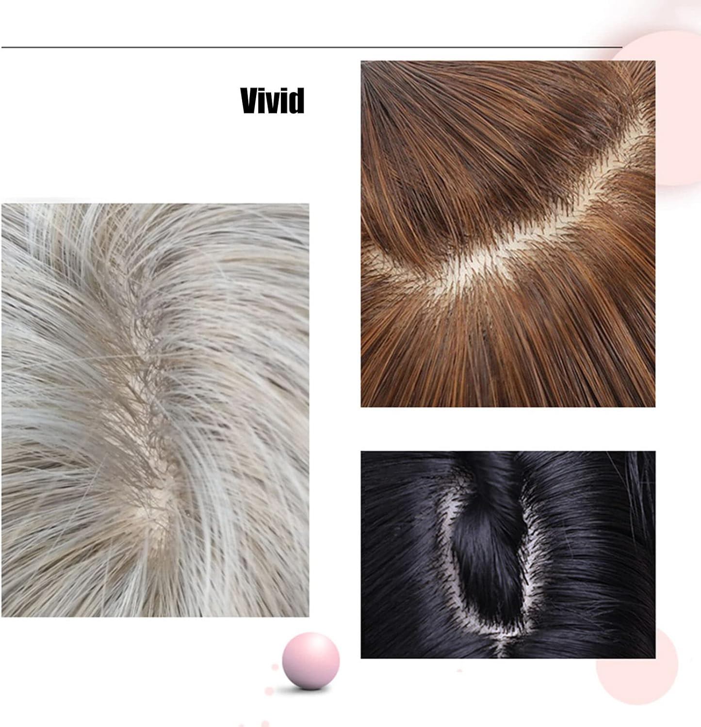 Light Brown Wig, Shoulder Length Wigs for Women, Bob Brown Wig, Soft and Comfortable, Straight Synthetic Hair Wigs, Short Brown Wigs for Women Middle Part Wigs for Daily image number 1