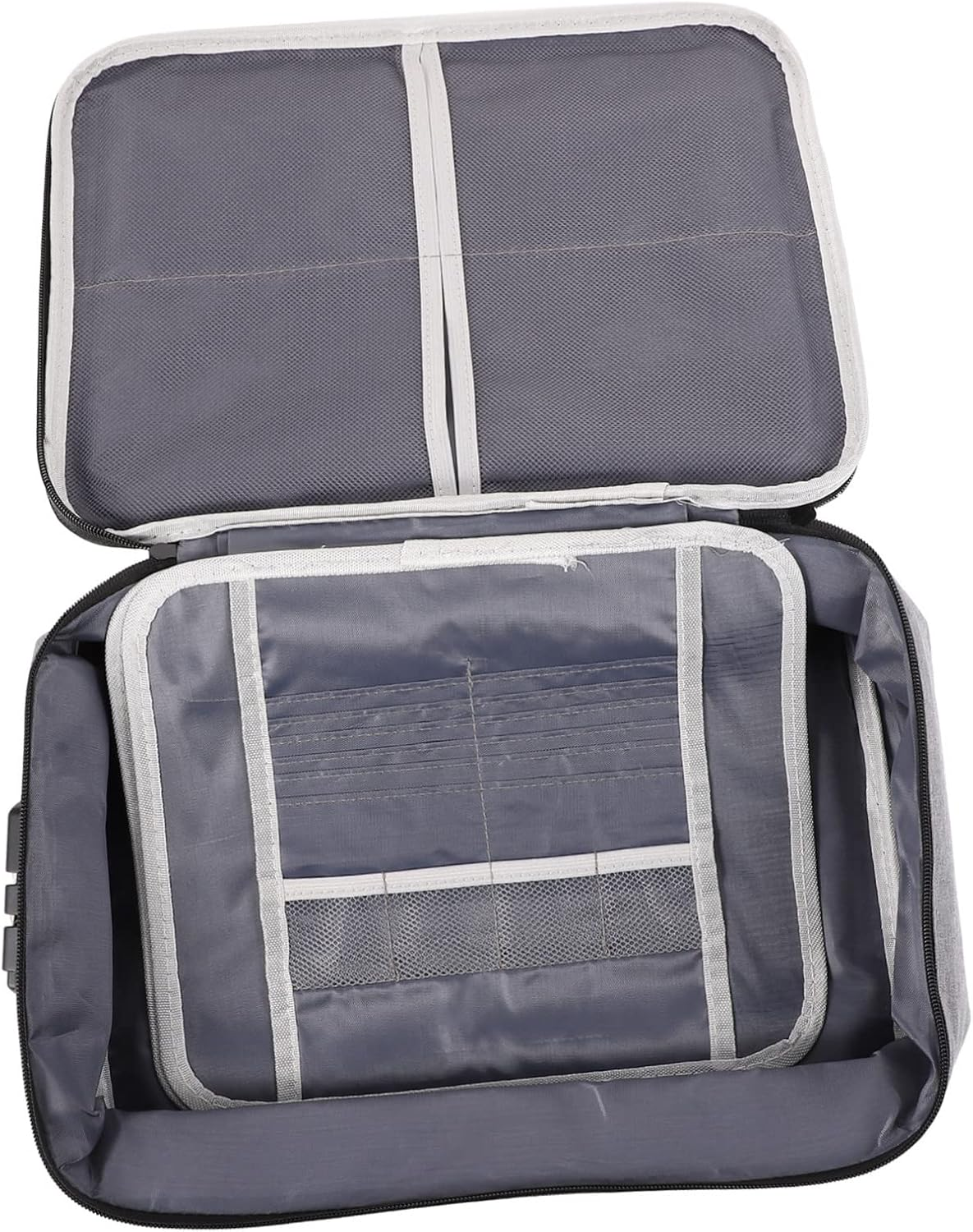 PLAFOPE Travel Document Collection Bag Large Capacity Home Passport Storage Bag Portable for Travel Document Holder and Storage