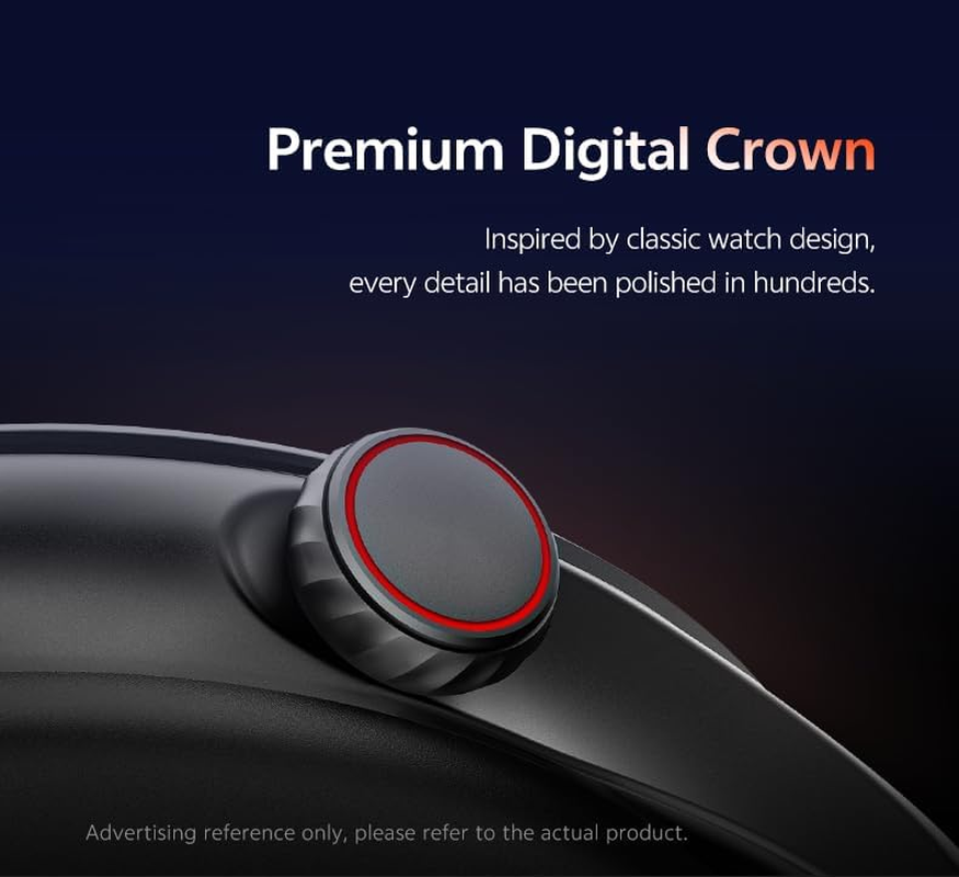 Dandjoo GTR3 Aura Smart Watch (Grey) 1.43&rdquo; AMOLED HD Display, Bluetooth Calling, Remote Camera Control, Voice Assistance, Compatible with Android/Ios, 100+ Sports Modes, Waterproof 3 ATM.