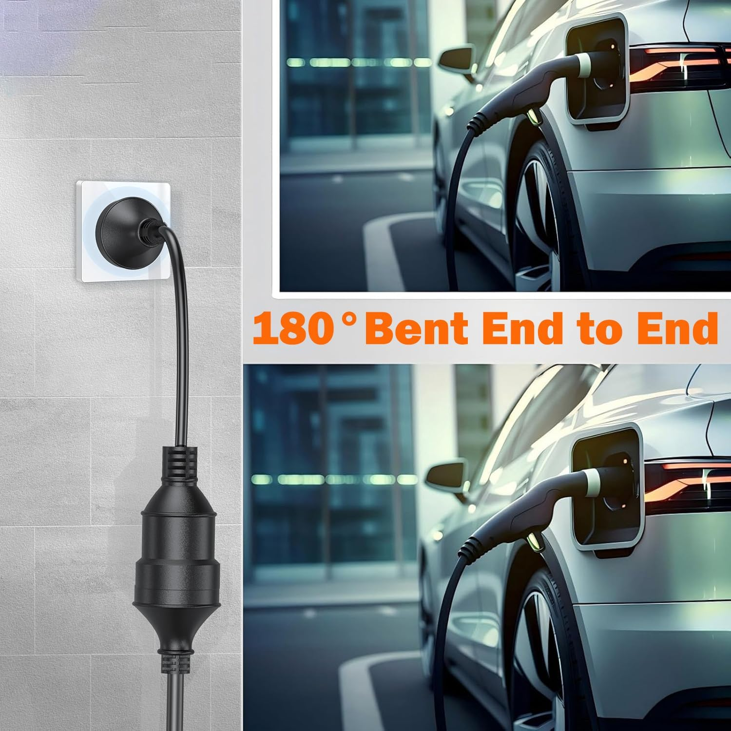 10A Plug to 15A Power Adapter Cord, SAA Approve Heavy Duty 20Cm Length, EV Charging Extension Cable, Portable for Electric Vehicles, RV, Camper, Caravan, Van, Trailer (Black) image number 4