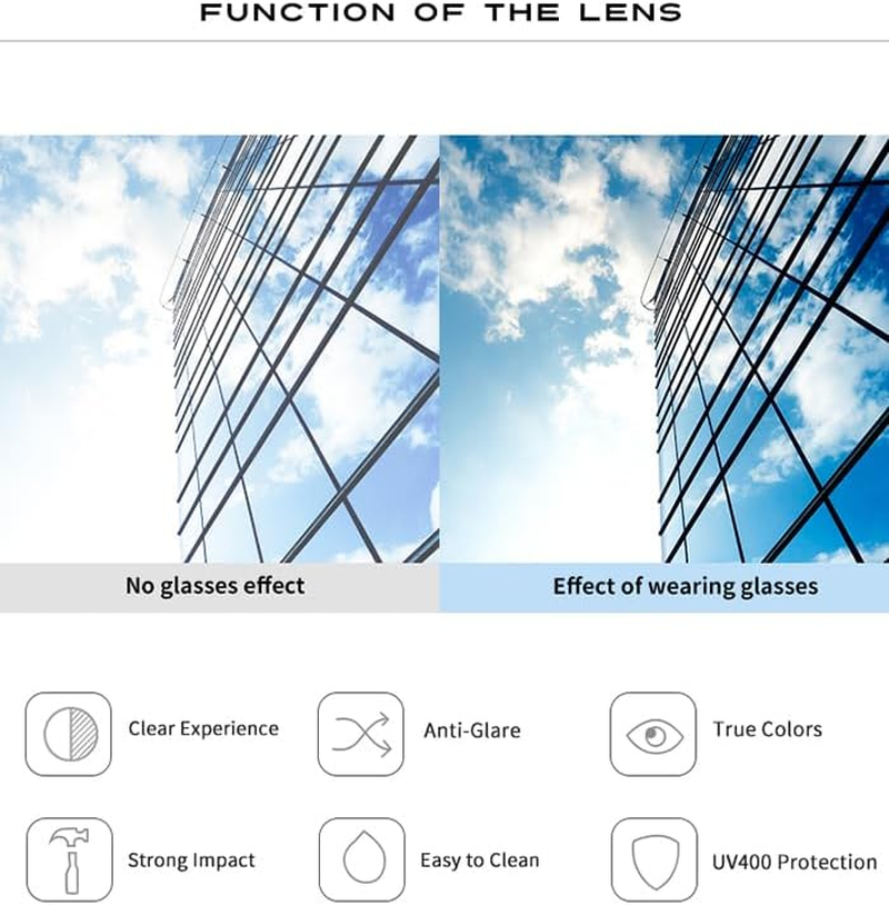 Cycling Glasses for Mens Polarised - Sports Sunglasses with UV400 Protection Outdoor Bicycle Motorbike Driving for Men Womens image number 6