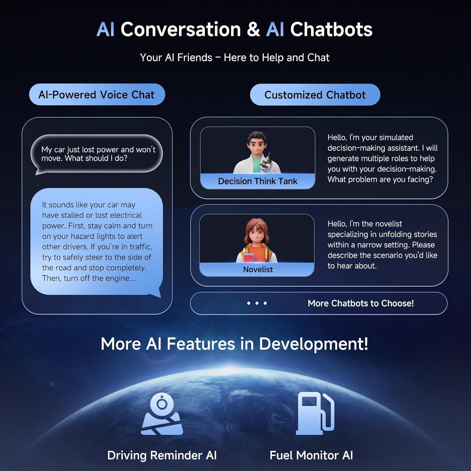 ATOTOZONE A5L 10Inch Android Double DIN & Single DIN Adaptive Car Stereo, Floating Display Screen, Wireless Carplay&Android Auto, Wifi/Usb/Bluetooth Tethering, Mirrorlink, DSP/FM/RDS, 2G+32G image number 2