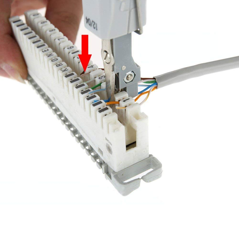 Punch down Tool, Multifunction Krone Type Idc/Network Wire Cat3, 4, 5, 5E, 6 & Telephone Impact Terminal Insertion Tools image number 3