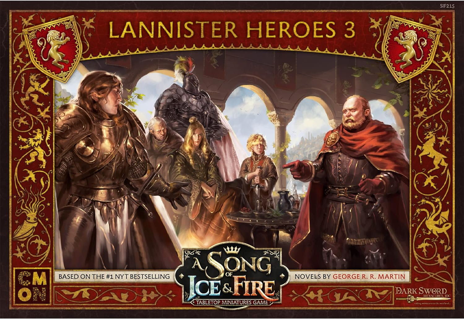CMON a Song of Ice and Fire TMG - Lannister Heroes 3 image number 3