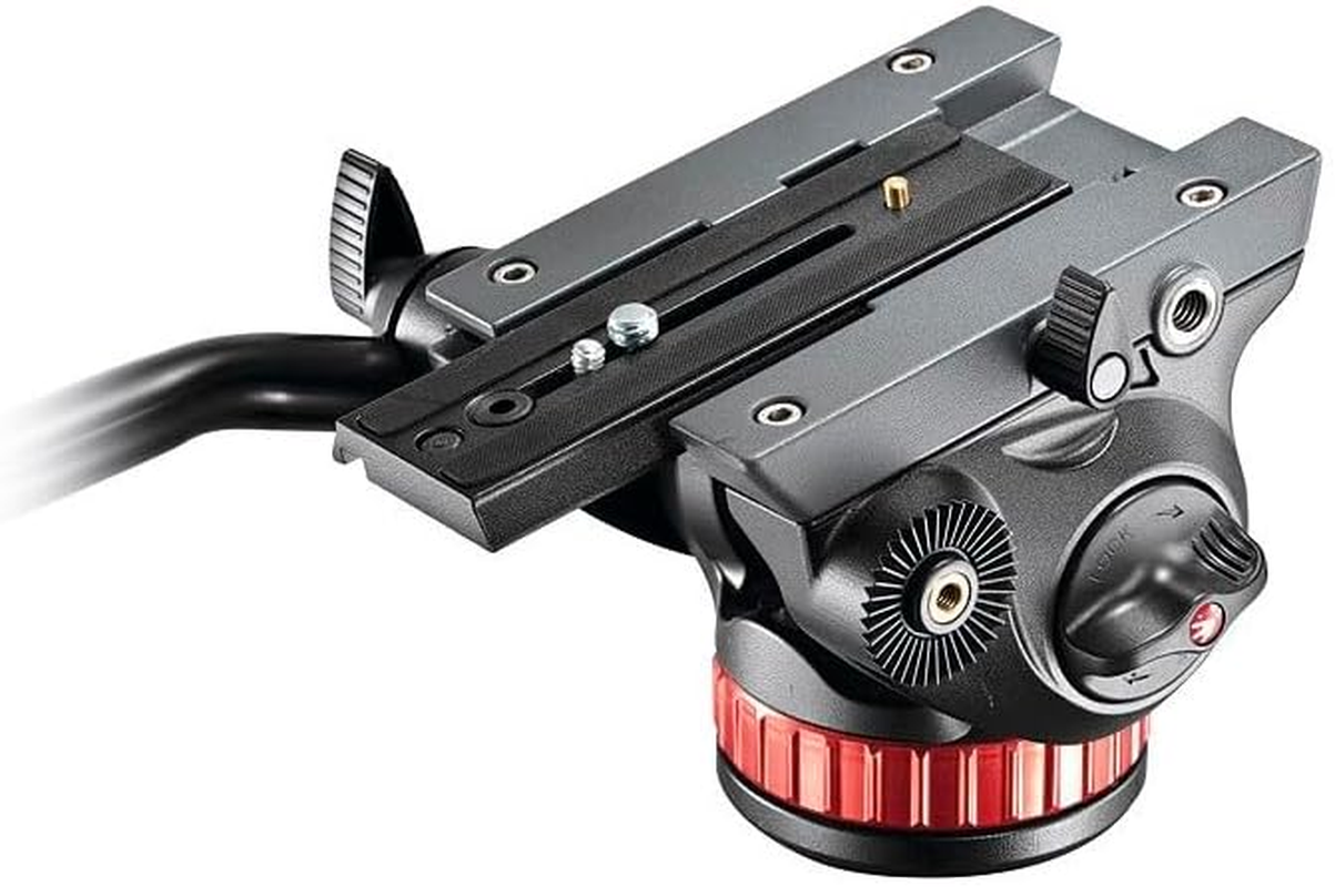 Manfrotto 502 MVH502AH Fast Fluid Video Head with Flat Base, Black image number 5