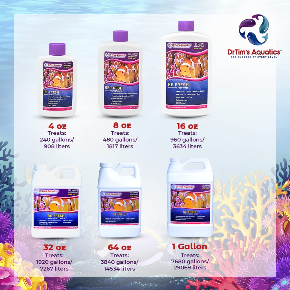 Drtim'S Aquatics Re-Fresh Aquarium Revitalizer, Reef & Nano 4 Oz image number 1