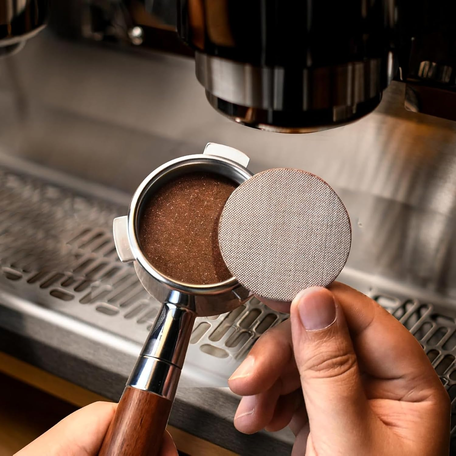 54Mm Bottomless Portafilter, 54Mm Bottomless Naked Portafilter, Fit Brevile 8 Series and Brevile Barista Bambino Espresso Coffee Machine image number 3