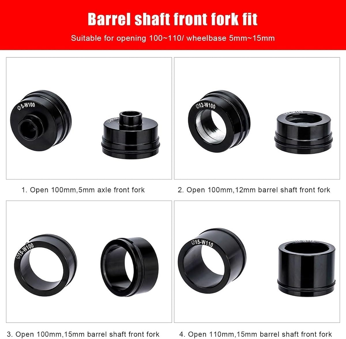 WADY Bike Fork Mount Bicycle，Bicycle Car Racks, Roof Mount Bike Fork Carrier with Quick Release Thru Axle Universal Fit for Road, Mountain & Electric Bikes (Black) image number 4