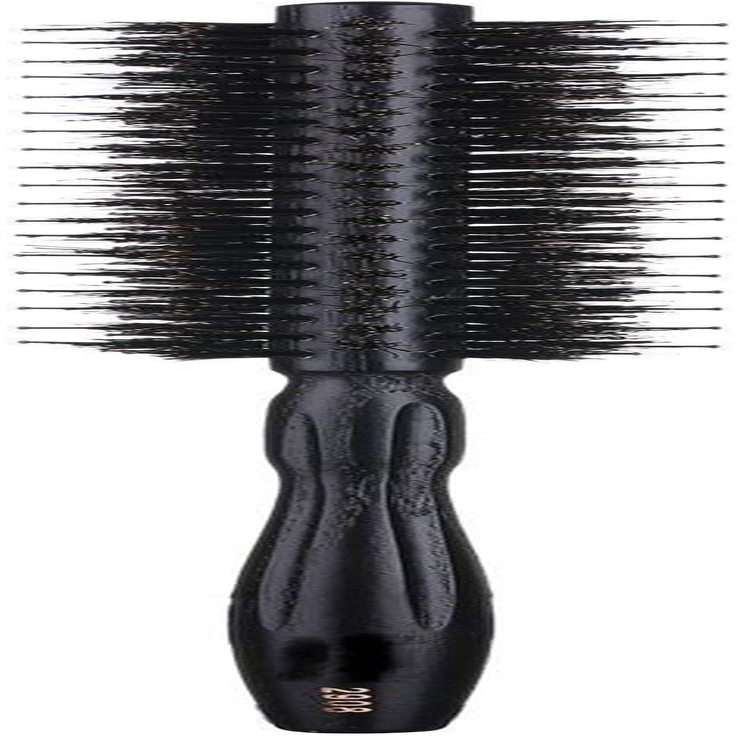 Round Brush with Natural Boar and Nylon Bristles, Volumizing Hair Brush- 3.8Cm Diameter Barrel image number 3