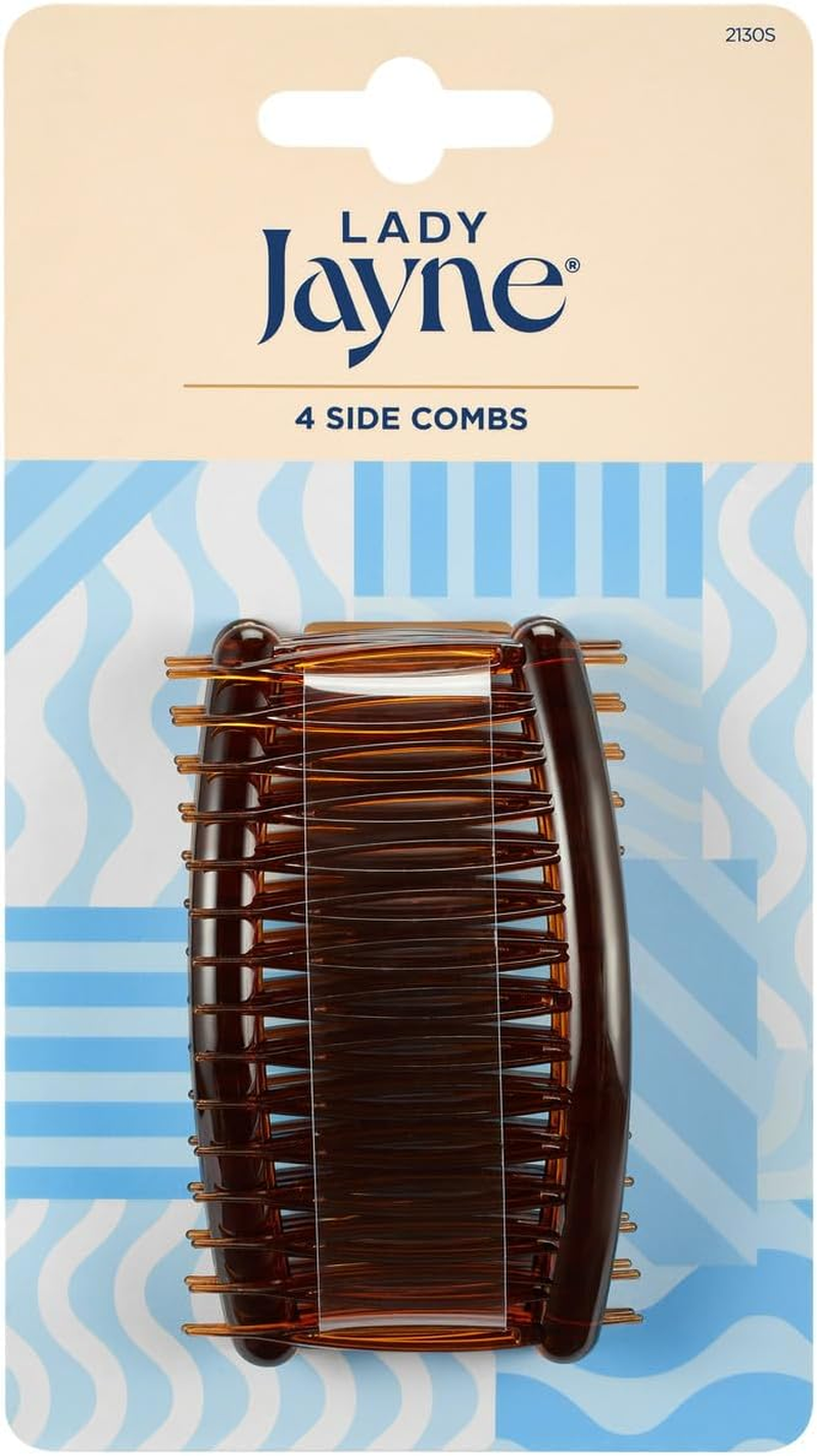 Lady Jayne Shell Side Comb - Pk4