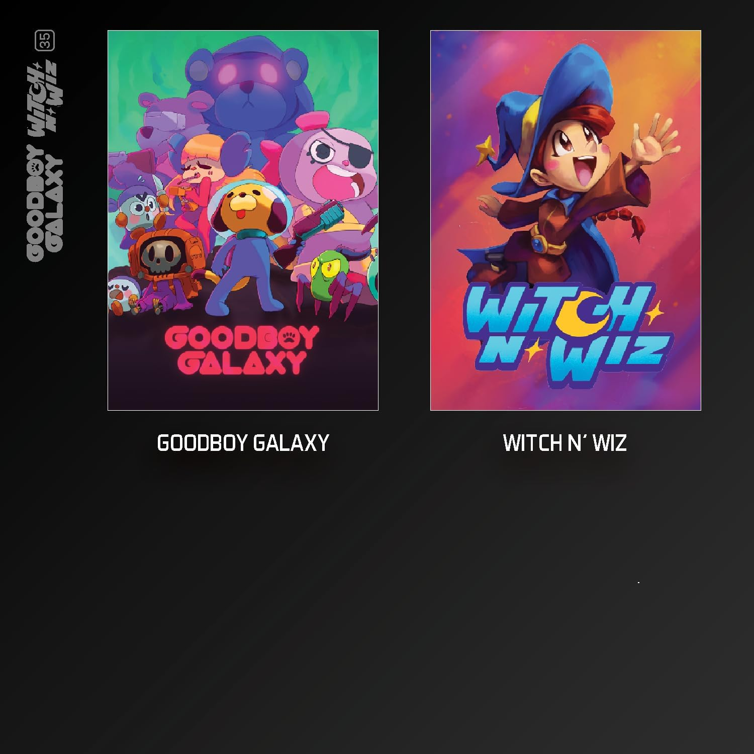 Evercade Goodboy Galaxy / Witch N' Wiz Dual Cartridge