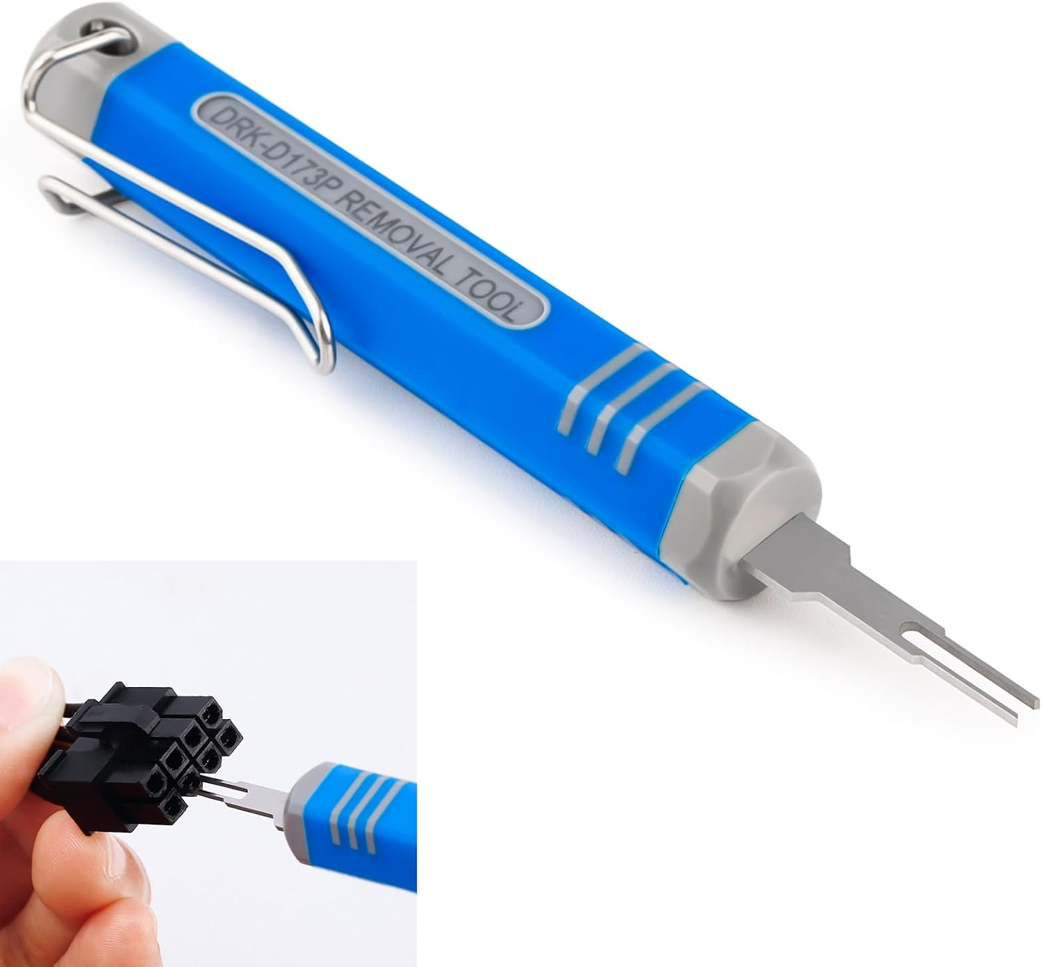 Jrready ST5253-04 Molex Pin Extractor Kit Mini-Fit Jr. Extraction Molex Micro-Fit 3.0 Terminal Release Tool 3P 4P PC Fan Connector Electrical Pin Removal Tool image number 6