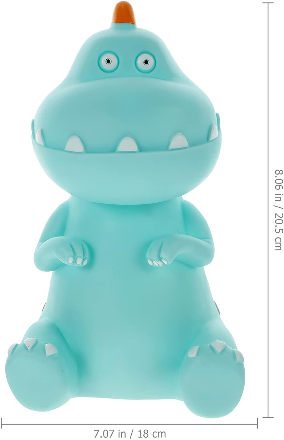 Toddmomy Dinosaur Piggy Bank for Kids, Unbreakable Plastic Money Box with Secure Lid, Coin Bank for Savings, Boys Girls image number 6