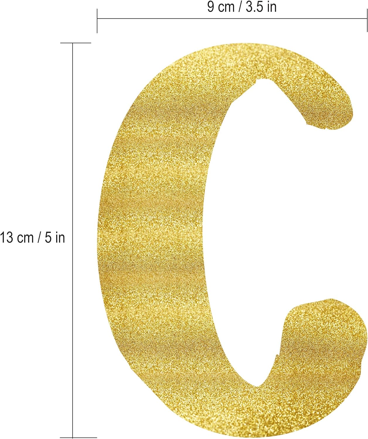 Cheers to 10 Years Gold Glitter Banner - 10Th Anniversary and Birthday Party Decorations image number 2