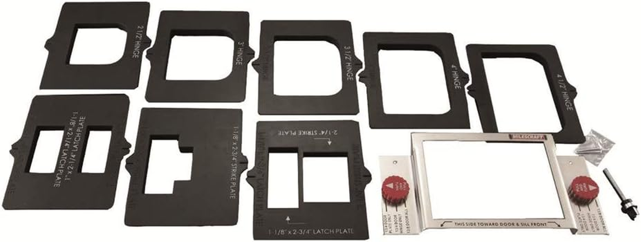 Milescraft Door Hinge Morticing Set with Router Bit image number 3
