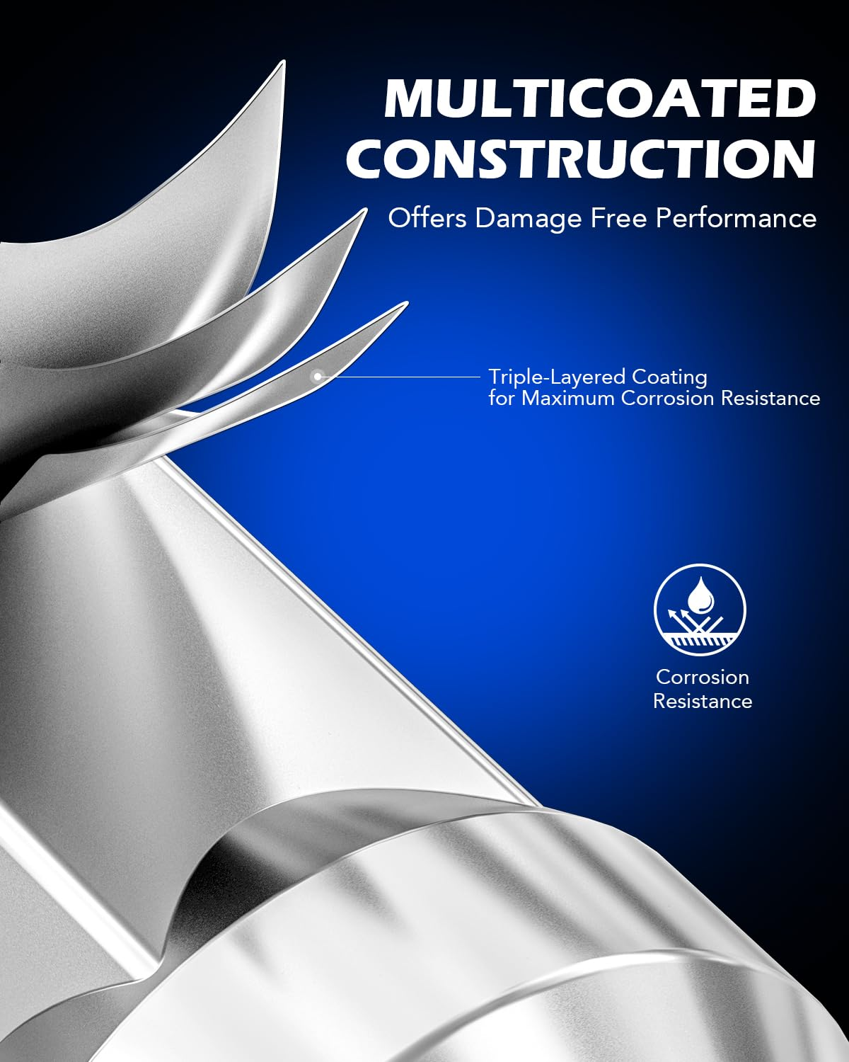 Orion Motor Tech M14X1.5 Lug Nuts, Cone Seat Lug Nut Set with 7/8" Hex, 14X1.5Mm Wheel Lug Nuts Compatible with Buick Dodge Cadillac Chrysler Chevy Silverado, GM 9596070 611-236, Set of 24, Chrome image number 5