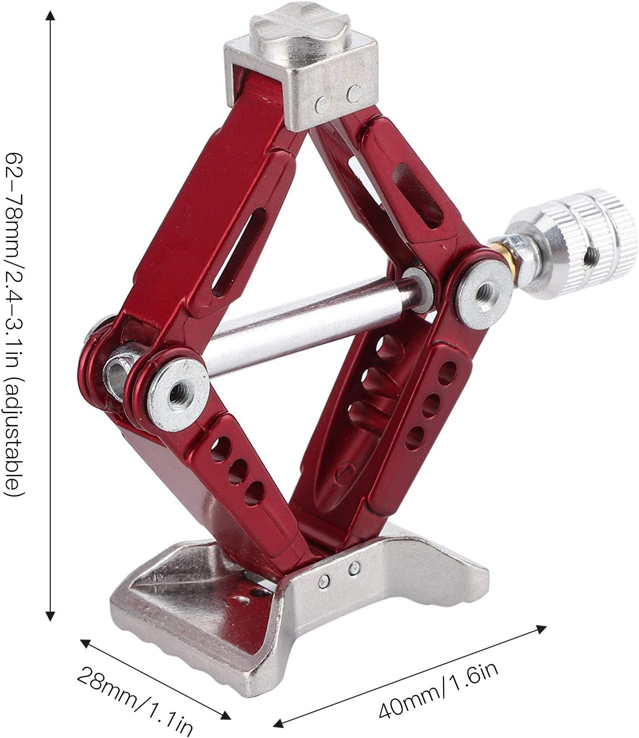 Scissor Lift Jack, Scissor Jack Exquisite Durable Adjustable Practical Sturdy Structure for 1/10 RC Car for Most People image number 3