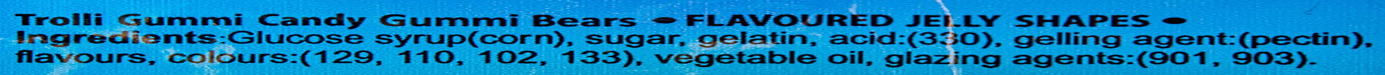 Trolli Gummi Bears Candy, 10 X 150 Grams