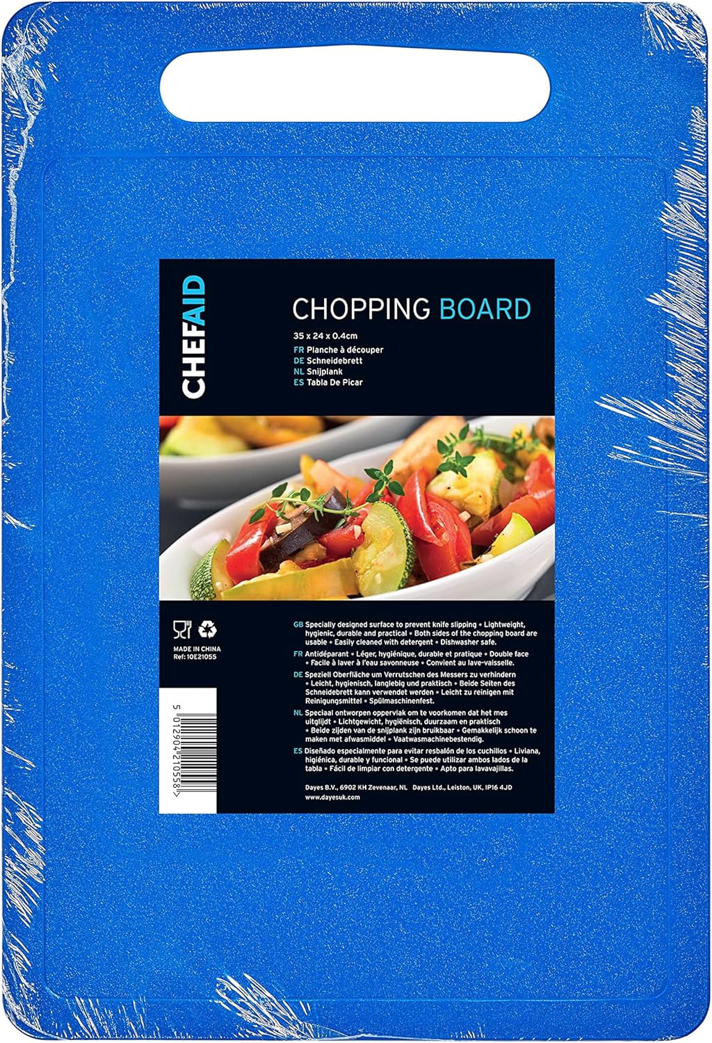 Chef Aid 4 Flexible Colour Coded Chopping Mats,Assorted,35Cm X 30Cm