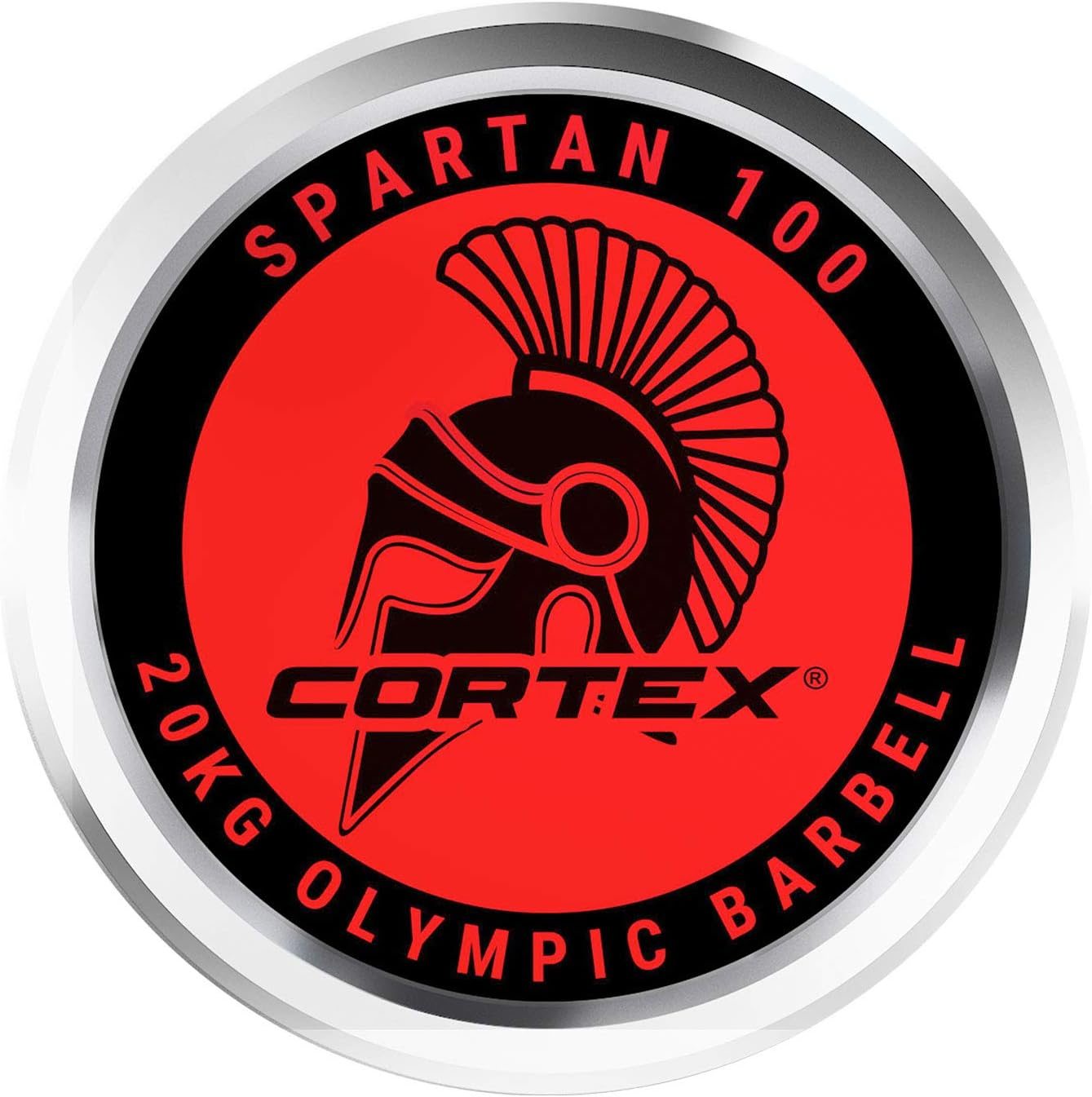 Cortex Spartan100 Olympic Weight Lifting Barbell, 7 Feet Length image number 2