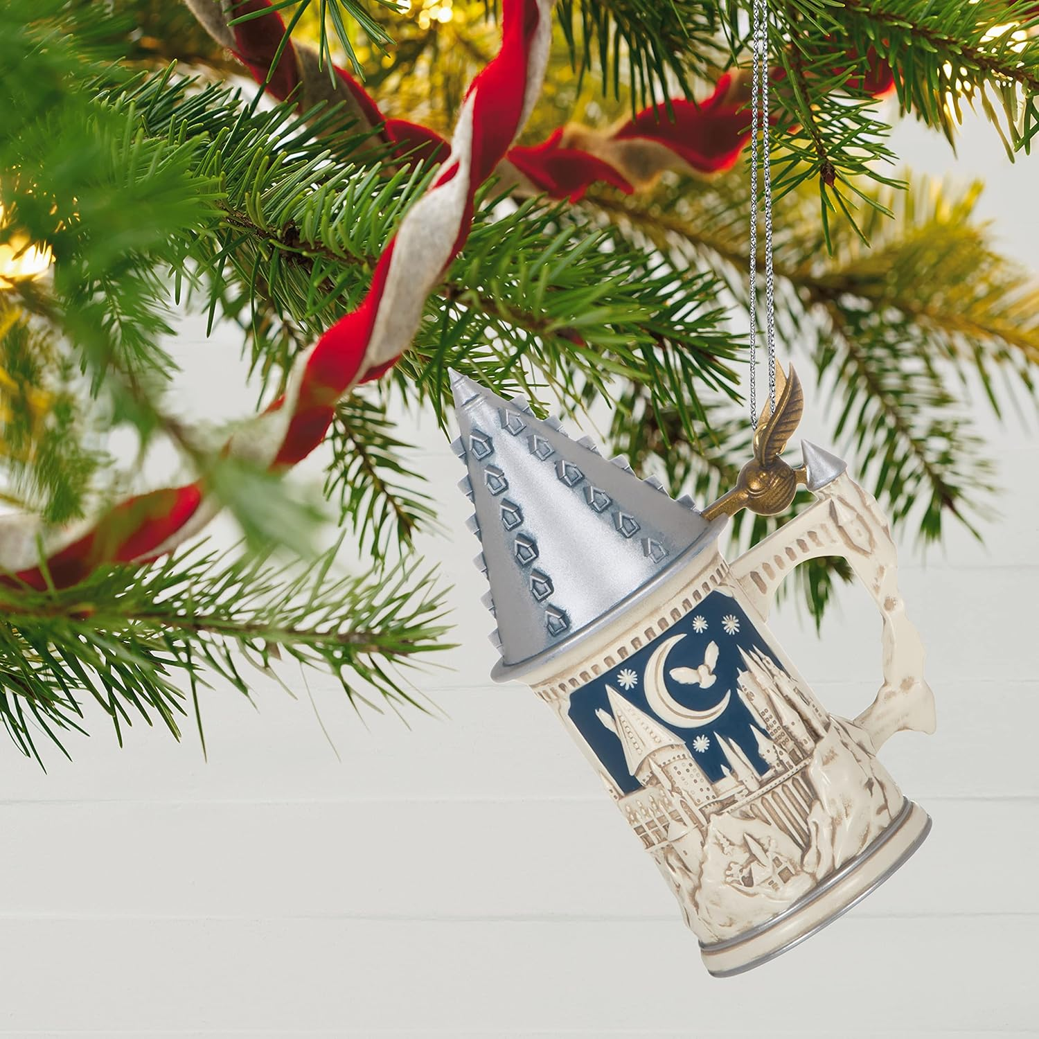 Hallmark Keepsake Christmas Ornament 2023, Harry Potter Marauder'S Map Mug Ornament, Gifts for Harry Potter Fans image number 4