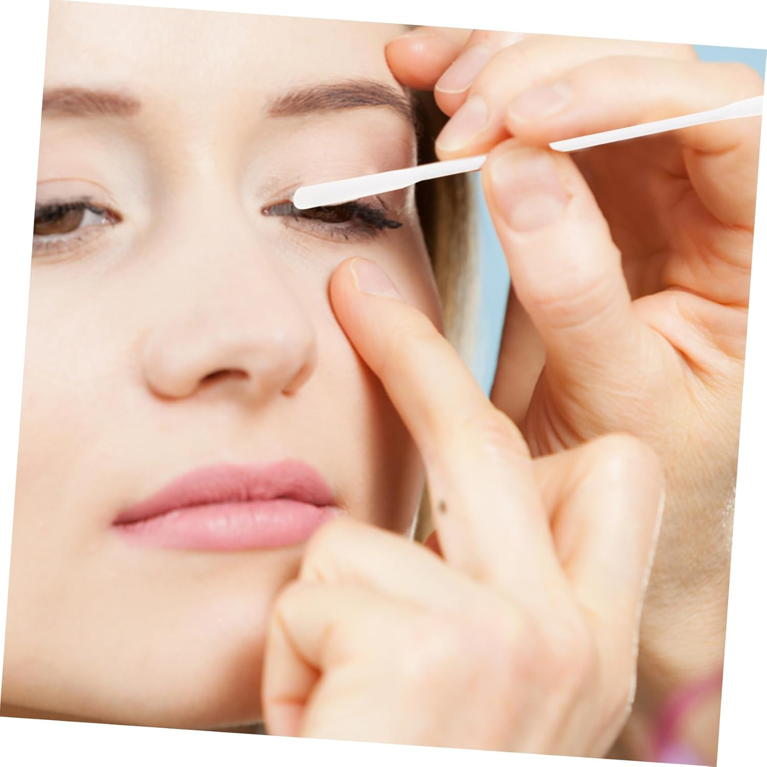 2Pcs Double-Ended Cotton Swabs for Makeup Skincare Precision Cleaning Soft Wooden Handle 100 Pieces per Bag image number 5