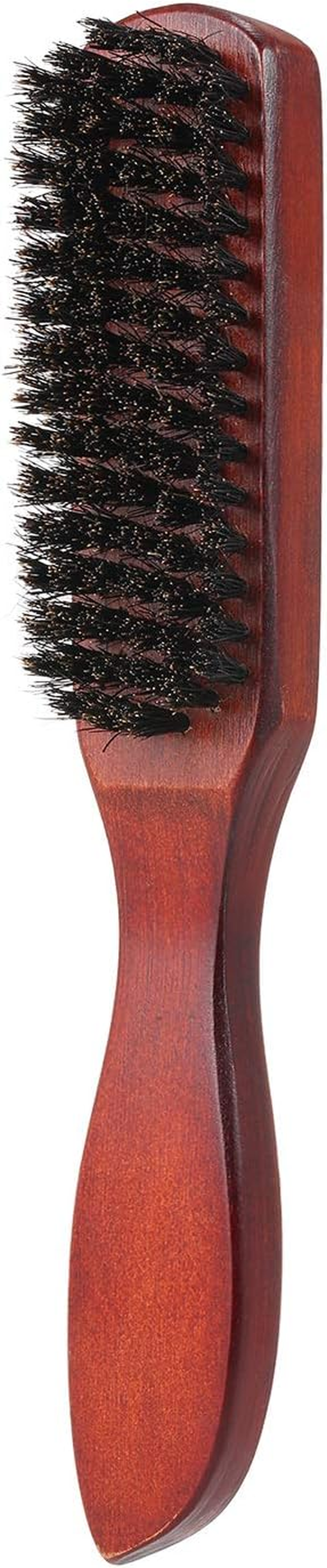 Tignapoo Hair Brush with Dense Bristles Hair Brushes for Women Beard Brushes for Men Massage Brush Wooden Handle for Thin Natural Soft Fine Hair image number 2