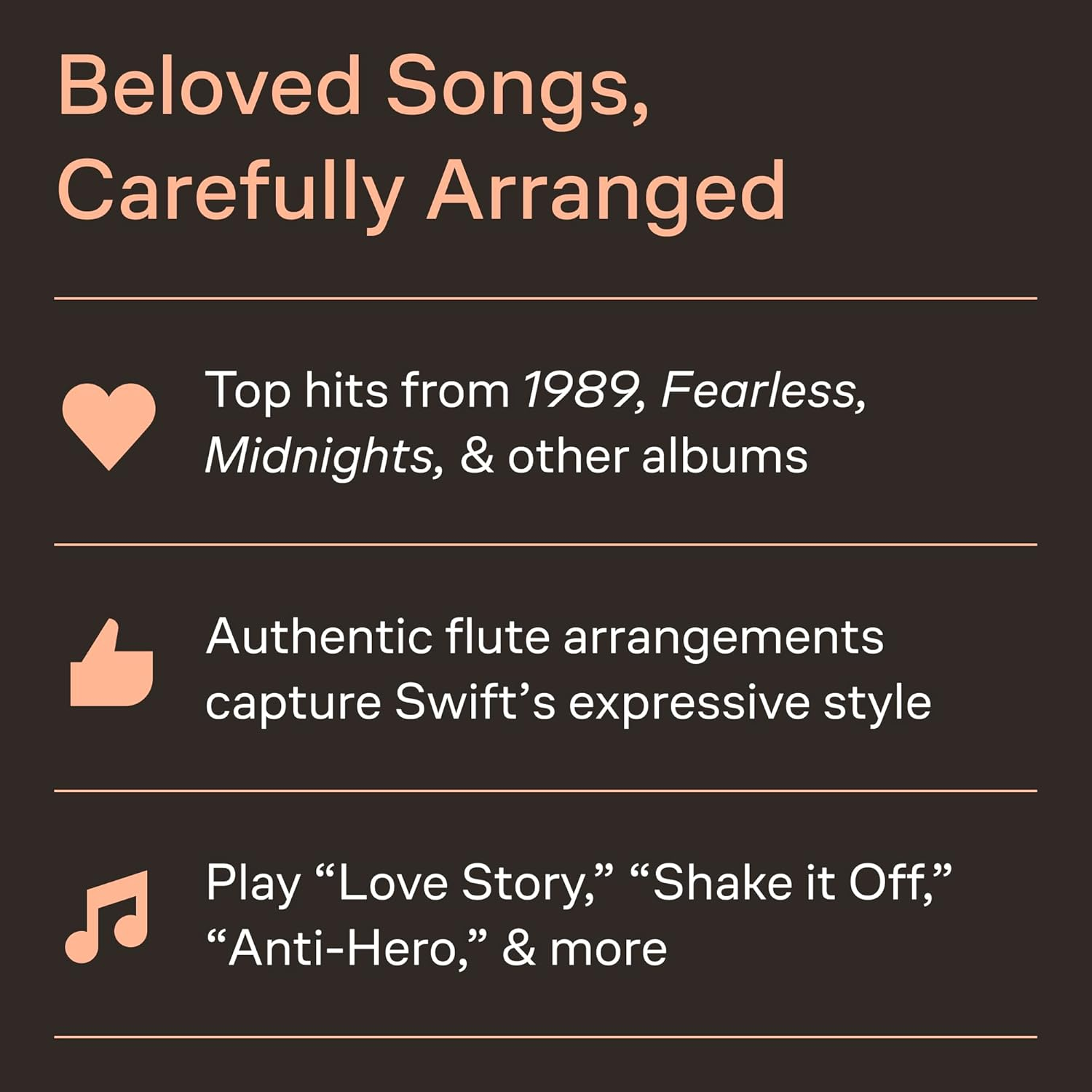 Taylor Swift for Flute - 33 Songs Songs Arranged for Flute image number 4