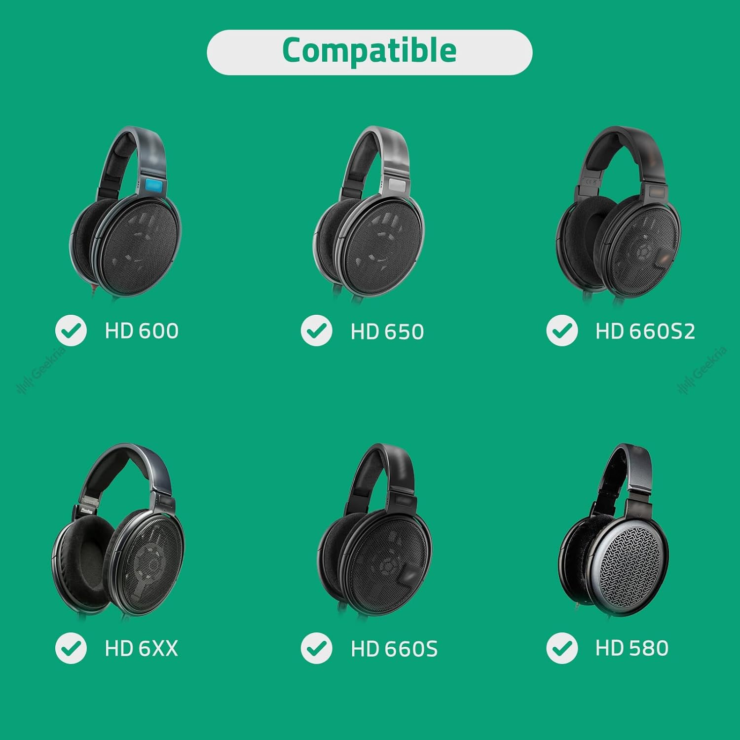 Geekria Apollo Silver-Plated Copper Upgrade Audio Cable Compatible with Sennheiser HD600, HD650, HD660S2, HD6XX Headphones, 4.4Mm Replacement Headphones Cord for Amplifier (4.9Ft/1.5 M) image number 5