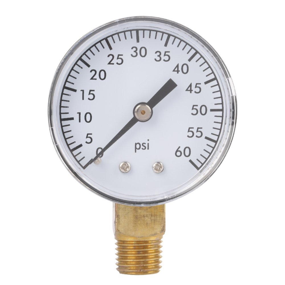 Pressure Gauge,0-60Psi NPT 1/4,For Water Air Oil image number 5