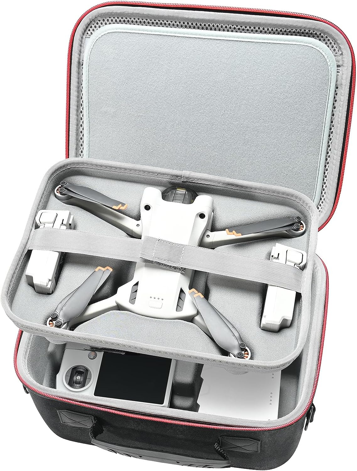RLSOCO Hard Case for DJI Mini 3 Pro - Fits Full Mini 3 Pro Accessories: Drone Body,Rc-N1 or RC Controller,Propellers (Allows Arms Unfold and Fold) image number 6