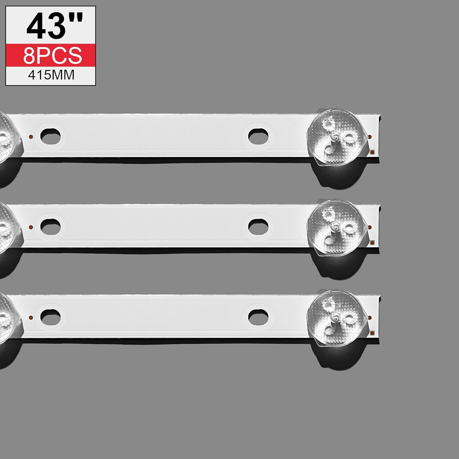 TV Lamps Kit LED Backlight Strips Fit for Philips 43PFT4001/05 12 15 60 HD LED Bars 4708-K43WDR-A1213K04 LED Bands Rulers K430WDR A1 image number 4